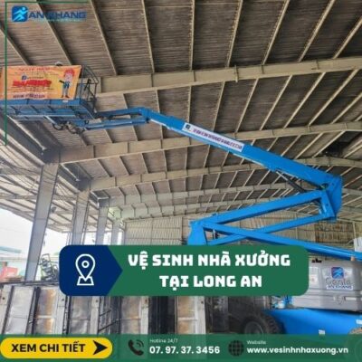vệ sinh nhà xưởng tại long an